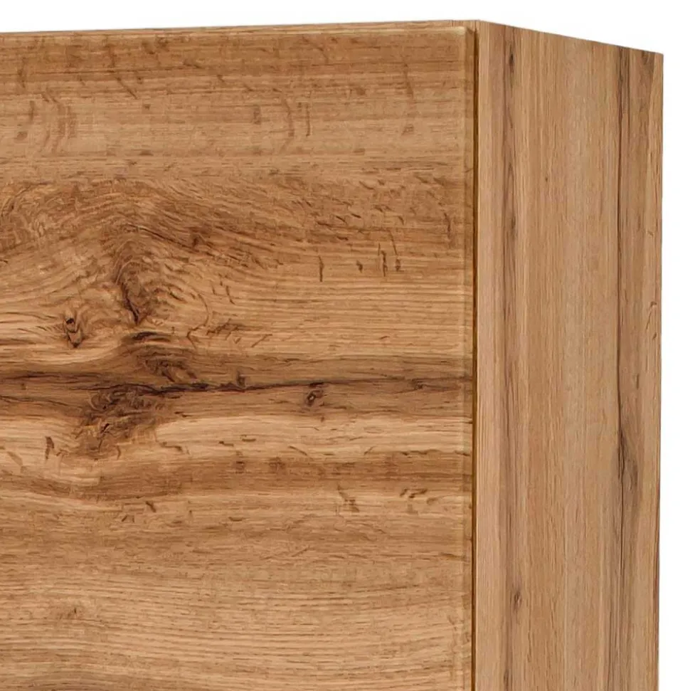 Bad Seitenschrank in Holz Optik Wildeiche - Iliam