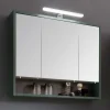 Bad Spiegelschrank in Dunkelgrün - Aqua
