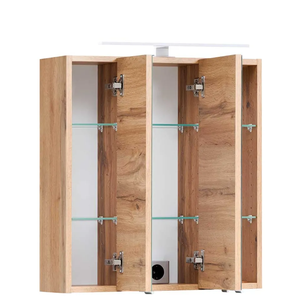 Bad Spiegelschrank in Wildeiche Optik - Drumias