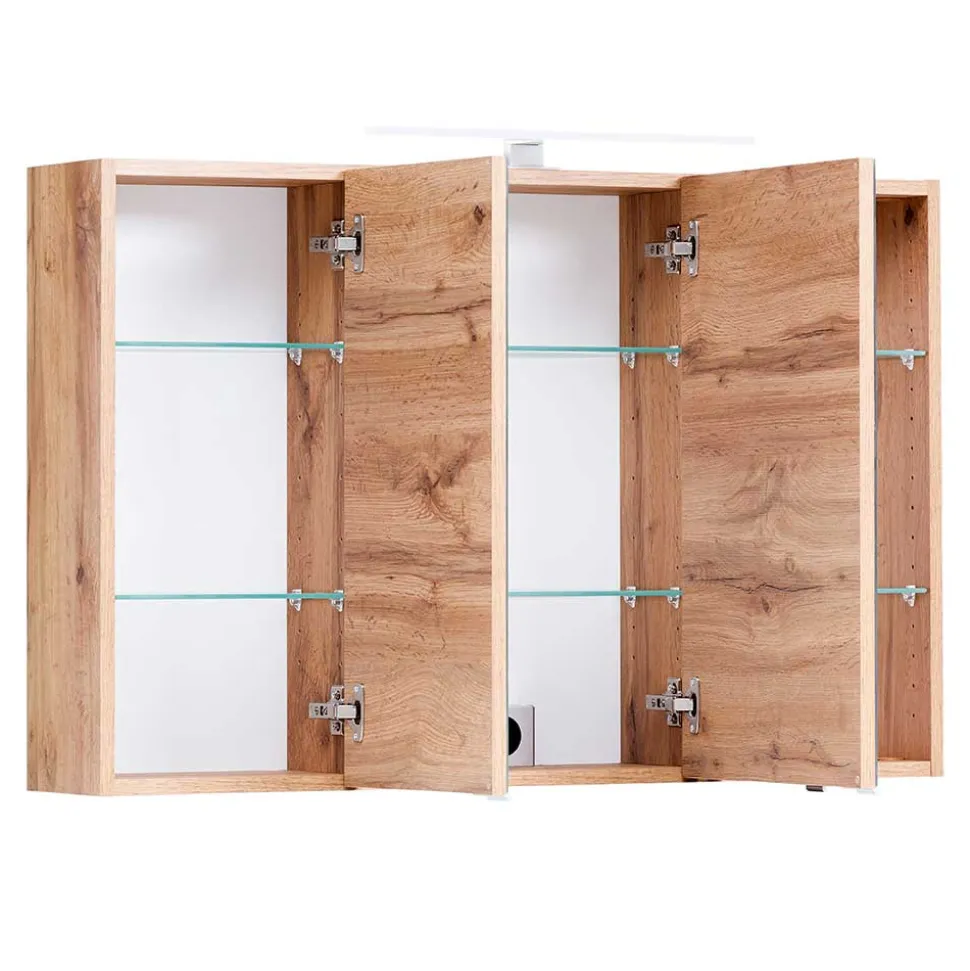 Bad Spiegelschrank in Wildeiche Optik - Drumias