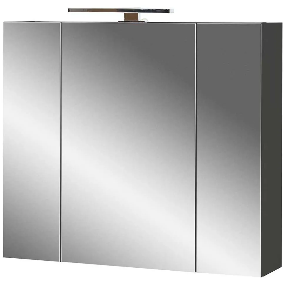 Bad Spiegelschrank mit LED 3-türig - Dolida
