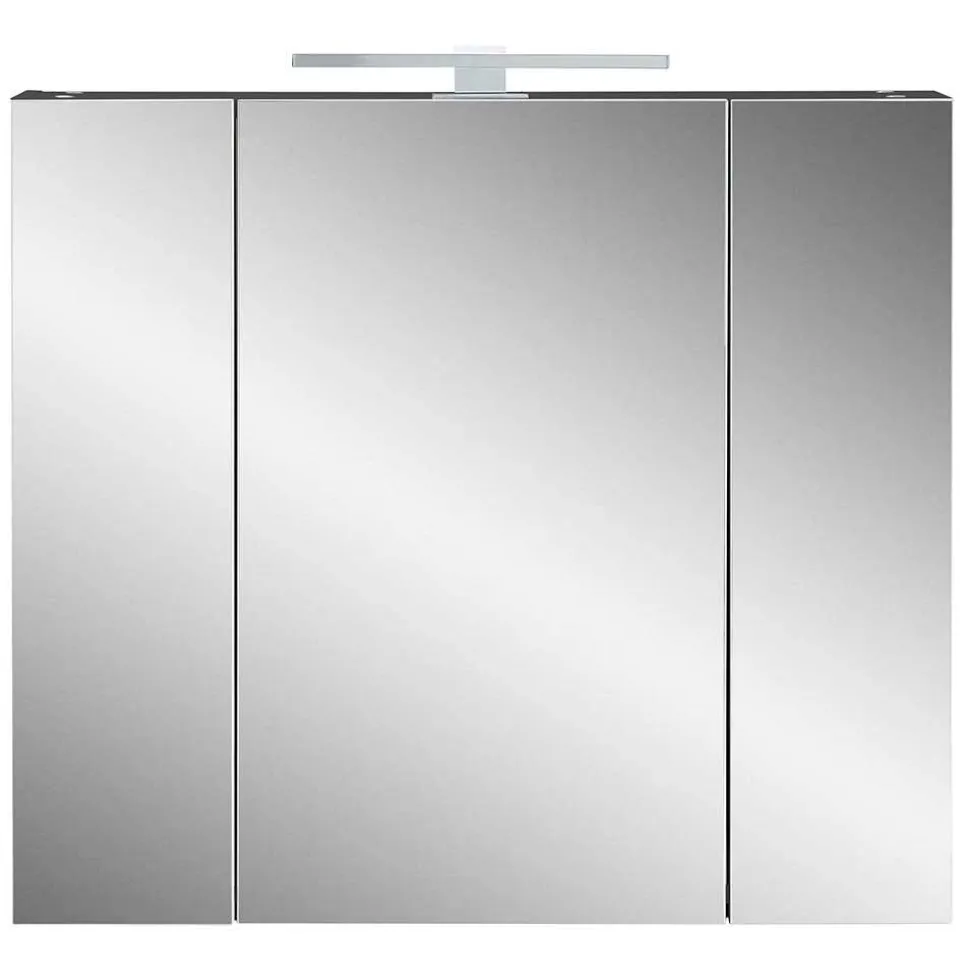 Bad Spiegelschrank mit LED 3-türig - Dolida