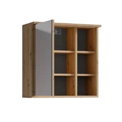 Bad Spiegeltür-Hängeschrank mit 3 Fächern - Eleore