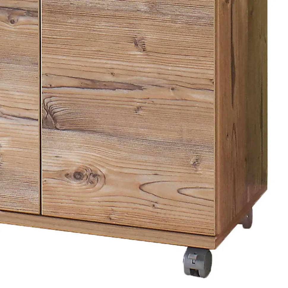 Bad Unterbeckenschrank in Holz Optik - Dilvonda