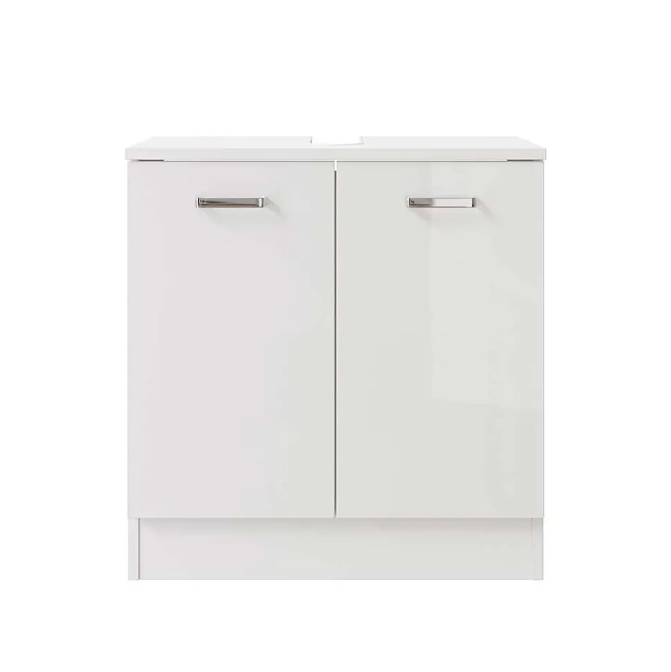 Bad Unterbeckenschrank in Weiß - Pretty