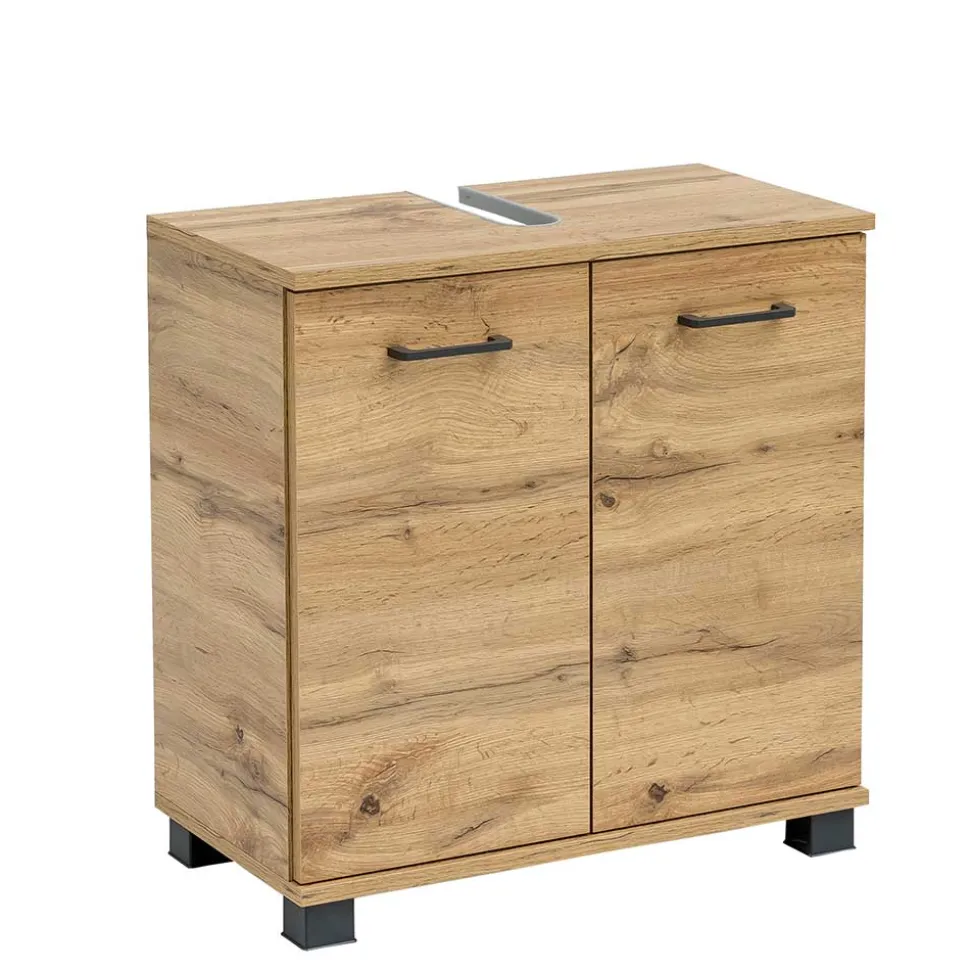 Bad Unterschrank fürs Waschbecken 60 cm breit - Jessmi