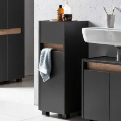 Bad Unterschrank in Anthrazit & Wildeiche - Marcius