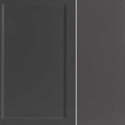 Bad Unterschrank in Dunkelgrau und Wildeiche - Novelya