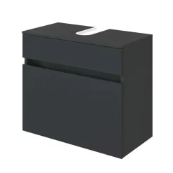 Bad Waschbecken-Schrank in Grau - Cathyl