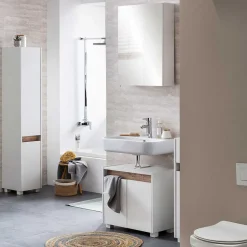 Bad Waschplatz & Hochschrank Möbel - Etravia (dreiteilig)