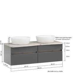 Bad Waschplatz für zwei Personen - Agiruan