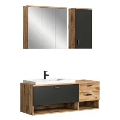 Bad Waschplatz Kombi hängend - Steikun (dreiteilig)