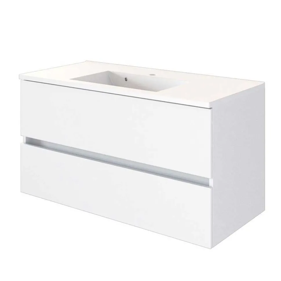 Bad Waschplatz Kombi in Weiß - Vandan (zweiteilig)