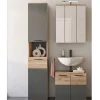 Bad Waschplatz mit Hochschrank Set - Depart (dreiteilig)