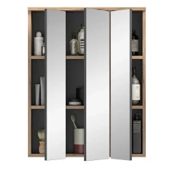 Bad Waschplatz mit Hochschrank Set - Depart (dreiteilig)