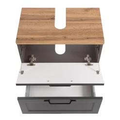 Bad Waschplatzmöbel und Oberschrank - Novelya (dreiteilig)