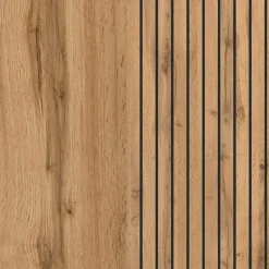 Bad Waschtisch & Midischrank Set - Crystoga (dreiteilig)