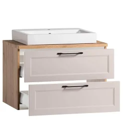 Bad Waschtischkonsole mit Becken - Trioto