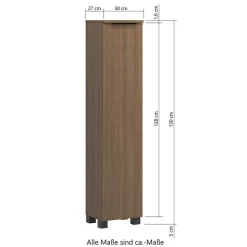 Badausstattung Badblock Möbelset - Ucaida (dreiteilig)