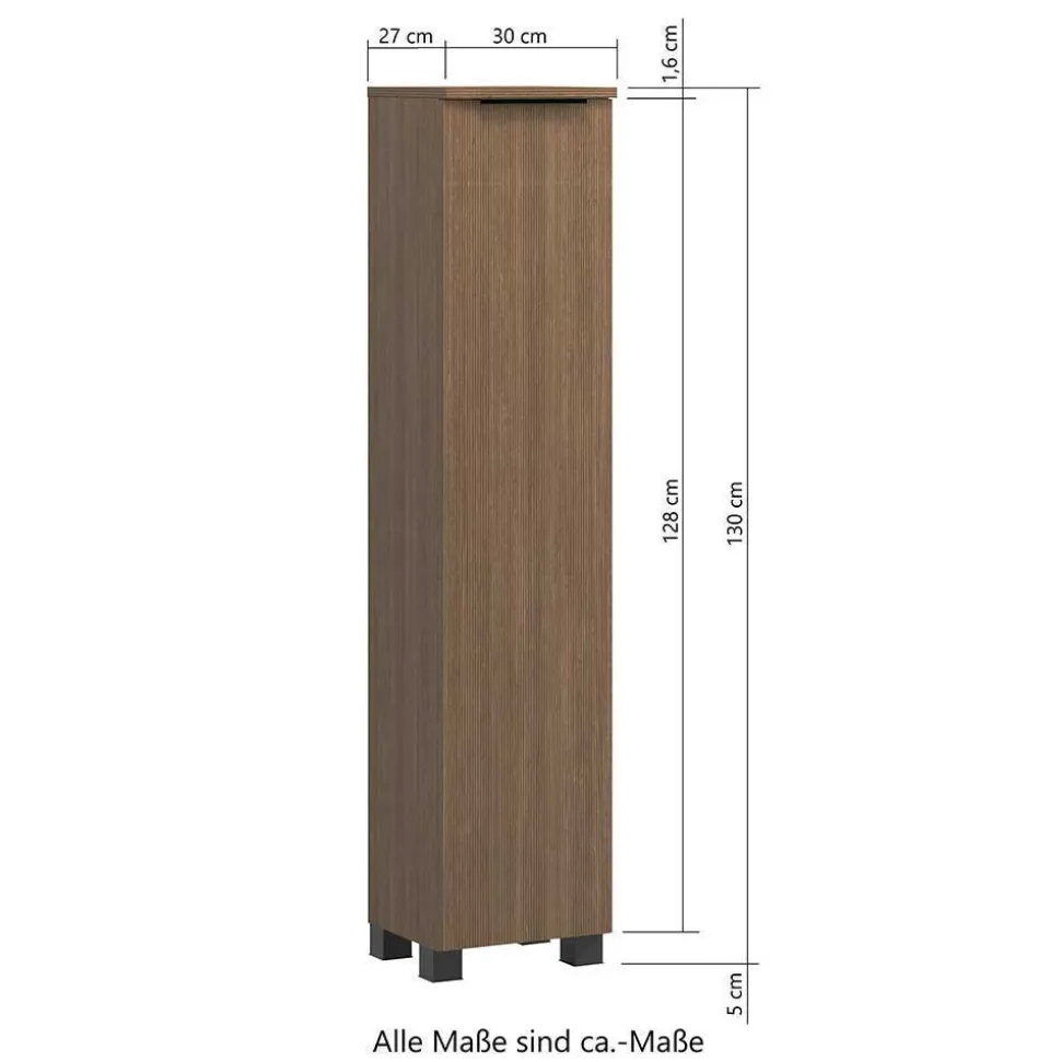 Badausstattung Badblock Möbelset - Ucaida (dreiteilig)