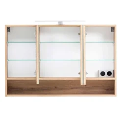 Badausstattung in Holzoptik Wildeiche - Tofias (vierteilig)