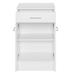 Badausstattung Möbel Set in Weiß - Skiranov (vierteilig)