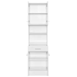 Badausstattung Möbel Set in Weiß - Skiranov (vierteilig)