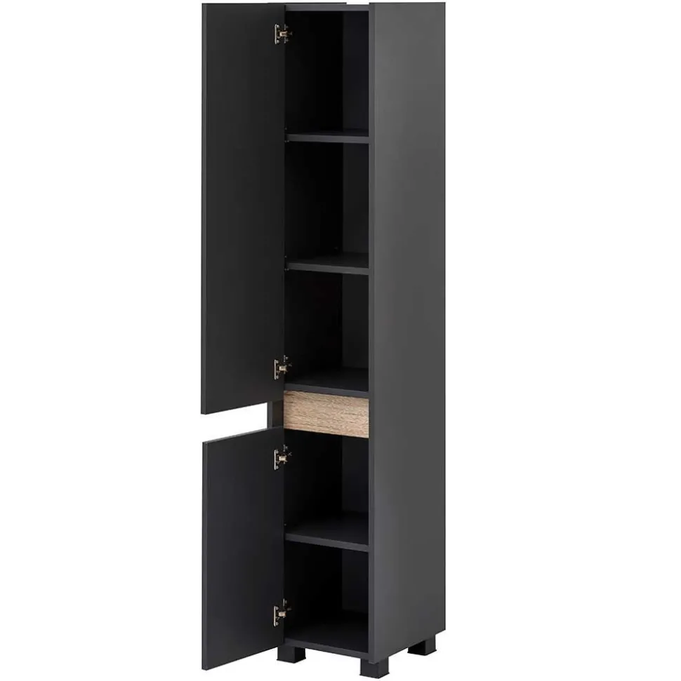 Badblock Möbel 119 cm breit - Marcius (vierteilig)