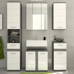 Badblock Möbel Kombination Set - Chapan (fünfteilig)