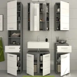 Badblock Möbel Kombination Set - Chapan (fünfteilig)