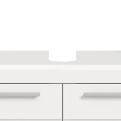 Badblock Möbelset in Weiß - Henriette (fünfteilig)