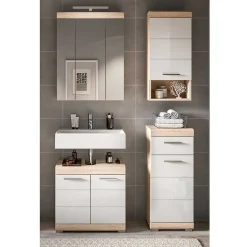 Badblock Möbelset modern - Calbanyara (dreiteilig)