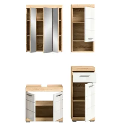 Badblock Möbelset modern - Calbanyara (dreiteilig)