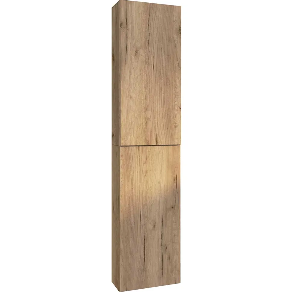 Badeinrichtung im Holzlook Set - Yulmatro (vierteilig)