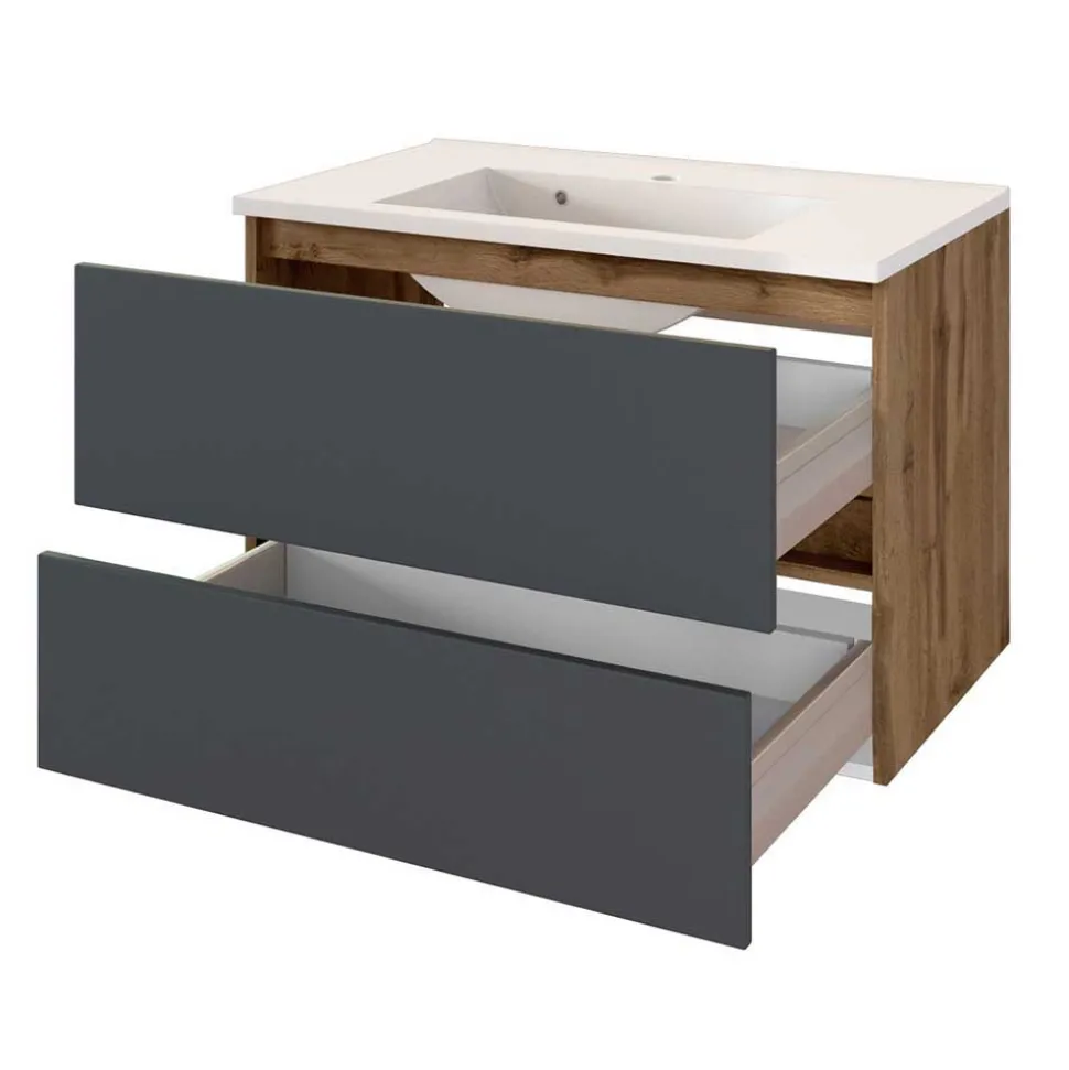 Badeinrichtung Möbel Set - Athrin (vierteilig)