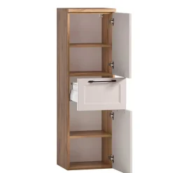 Badeinrichtung Möbelset in Hellgrau - Trioto (vierteilig)