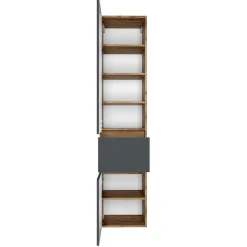 Badezimmer Doppel-Waschtisch & Schränke - Athrin (fünfteilig)