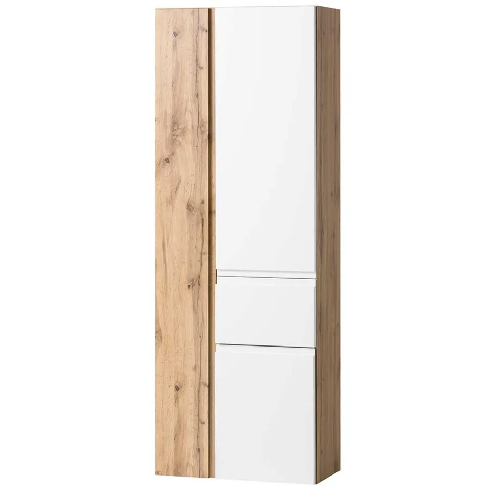 Badezimmer Hochschrank breit mit drei Türen - Eight