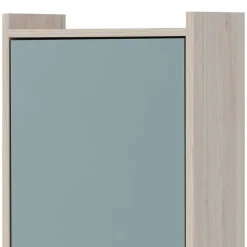 Badezimmer Hochschrank in Hellblau - Capreran