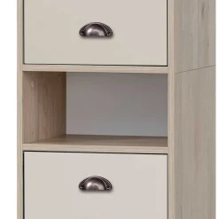 Badezimmer Hochschrank mit zwei Türen und Fach - Togban