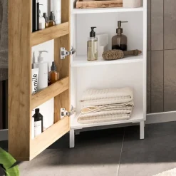 Badezimmer Hochschrank mit Spiegeltür - Nadals