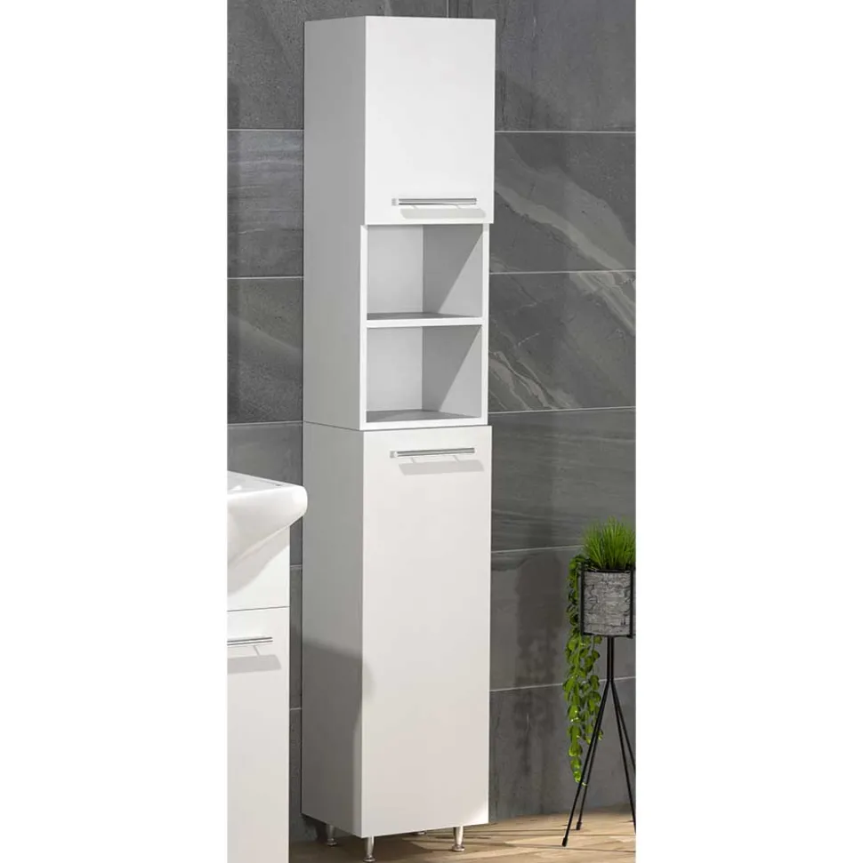 Badezimmer Hochschrank mit Fächern und Türen - Nancyssa