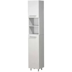 Badezimmer Hochschrank mit Fächern und Türen - Nancyssa