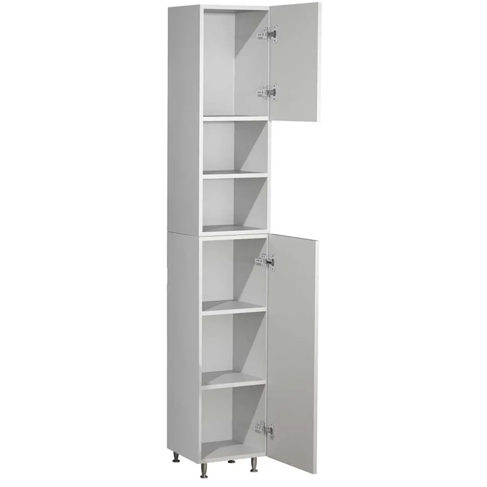 Badezimmer Hochschrank mit Fächern und Türen - Nancyssa