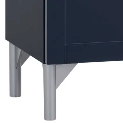 Badezimmer Möbelkombi in Dunkelblau - Canyon (dreiteilig)