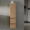 Badezimmer Midischrank in Eiche Hell - Vibulam
