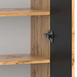 Badezimmer Midischrank mit Doppeltür - Crystoga