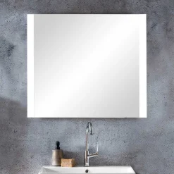 Badezimmer Spiegel mit integriertem Licht LED - Genayas