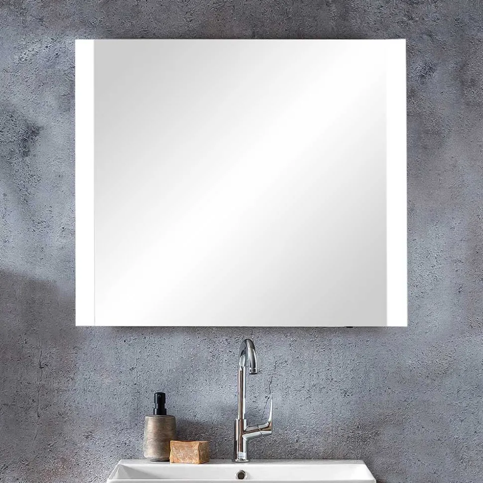 Badezimmer Spiegel mit integriertem Licht LED - Genayas