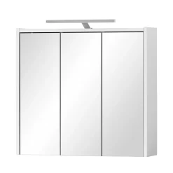 Badezimmer Spiegelschrank in Weiß - Seriacus